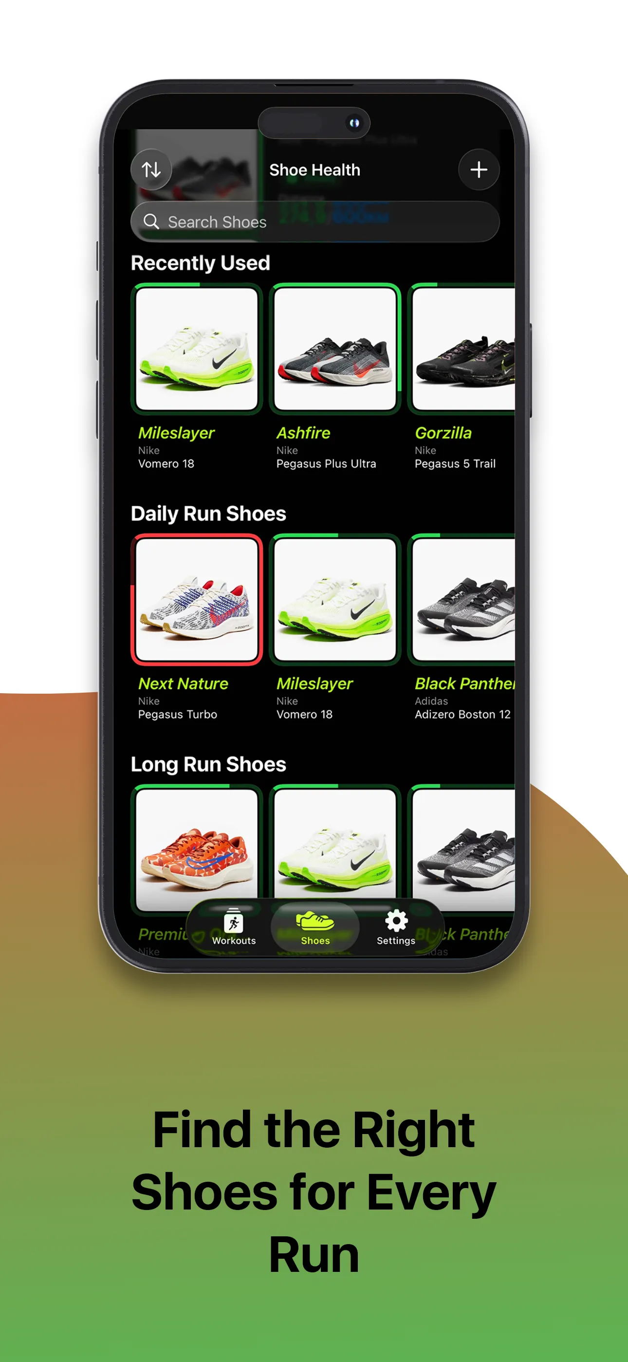 Find the right shoes for every type of run